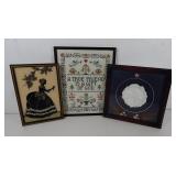 Antique Silhouette, Cross Stitch Picture & more