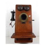 Antiq Kellogg Western Electric Crank Telephone