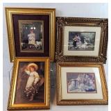 Victorian Style 'Age of Innocence' prints-various