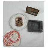 Lot of (4) Vintage Advertising items