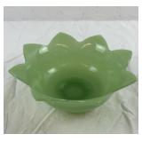 Vintage Jadeite Petal Bowl