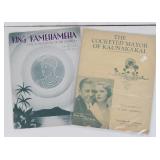 Vtg Sheet Music Hawaii Inspired