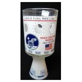 Vintage 1969 Apollo 11 Moonshot Glass COOL!