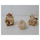 Lot Harmony Kingdom Roly Poly & Pot Bellys