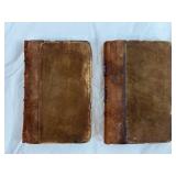 (2) Antique 1773 Books of Byrom's Poems Vol l & 2