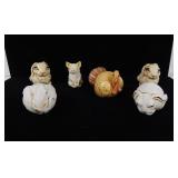 Lot Asstd Harmony Kingdom Pot Belly Animal Figures