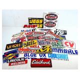 Vintage Automotive-Racing Stickers & more