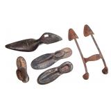 Antique Cast Iron Cobbler Shoe Lasts Stretcher
