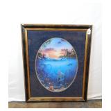 1980's David Miller Seascape Ocean Reef Print