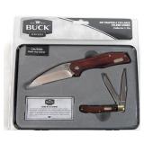 Buck Knives 381 Trapper/130 Lg Folder Combo NIP