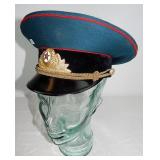 Vintage Soviet Army Officer's Parade Cap Russian