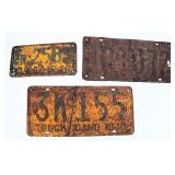 Vintage Idaho 1940 License Plates (3)