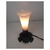 Meyda Lighting White Pond Lily Small Lamp