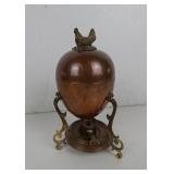 Vtg Copper Brass Cuivres Tagus Chicken Egg Warmer