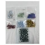 Lot of Vintage Marbles Swirls Bumble Bee etc