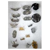 Lot Vtg US Military Wings / Badges & Insignias