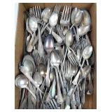 Vintage Silver-Plated Flatware assortment