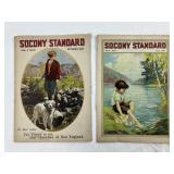 (2) Vgt 1927 Socony Standard Oil Co. Magazines