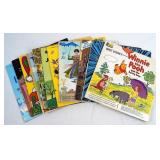 (11) Vintage Disney Vinyl Story Books- assorted