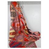 Hand Quilted Satin Quilt Blanket 67' x 88'