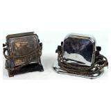 Antique Fostoria #72, Challenge #318  Toasters