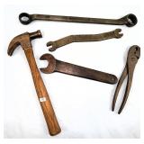 Copper Tools Berylco Hammer, Wrenches, Pliers etc
