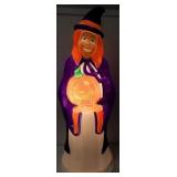 Vintage Grand Venture Halloween Witch Blow Mold