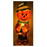 Vintage Scarecrow Jack O Lantern Blow Mold
