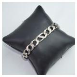 Sterling 925 Curb Link Chain Bracelet