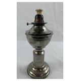 1880 Hitchcock Mechanical 'Stemwinder' Oil Lamp