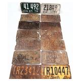 Vintage Idaho Trailer Plates 1930s, 1940s, '65