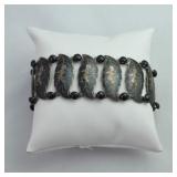 Vtg SIAM Sterling Nielloware Bracelet Mekkala