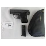 Dated 1948 Czech Duo 6.35mm Pocket Pistol