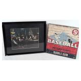 Vtg Topps Bubble Gum Box Art-Movie Mobsters Print