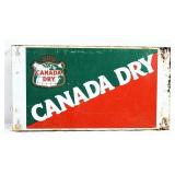 Vintage Canada Dry Metal Advertising Sign