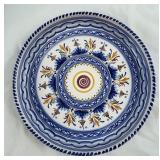 Vgt De La Cal Barreira Handpainted Ceramic Plate