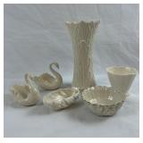 Lot of (6) Vintage 'Cream' Lennox Porcelain Pieces