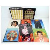 Vintage Elvis Presley Vinyl Records (9) assortment