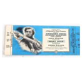 Rare Moby Dick Premier Ticket 1956 Gregory Peck
