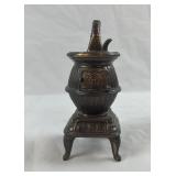 Vintage Metal Miniature Pot Belly Stove