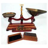 Antique Henry Troemner Iron Balance Scale