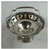 Vgt Webster Co. Sterling Silver Weighted Basket