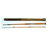 Vintage Bamboo Montague Fishing Rod