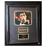 Vtg Al Pacino Scarface Tony Montana Print