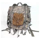 Vtg US Army Molle II Large Rucksack ACU Camo