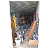 Contents of Storage Unit 8' x 40' Tools Galore!