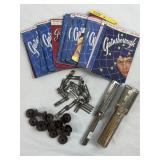 Lot of Vgt Hair Styling Tools and Nets.