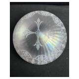 Art Deco Iridescent Glass Ceiling Light Shade #2
