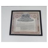 Antique Tombstone Consol Mines Co Stock Cert