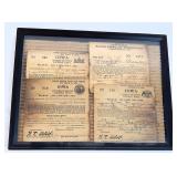 Vintage 1923-1925 Iowa Resident Hunting Licenses